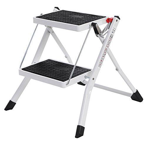 2 lépcsős létra max. Terhelhetőség 150 kg-ig-VASBÚTOR