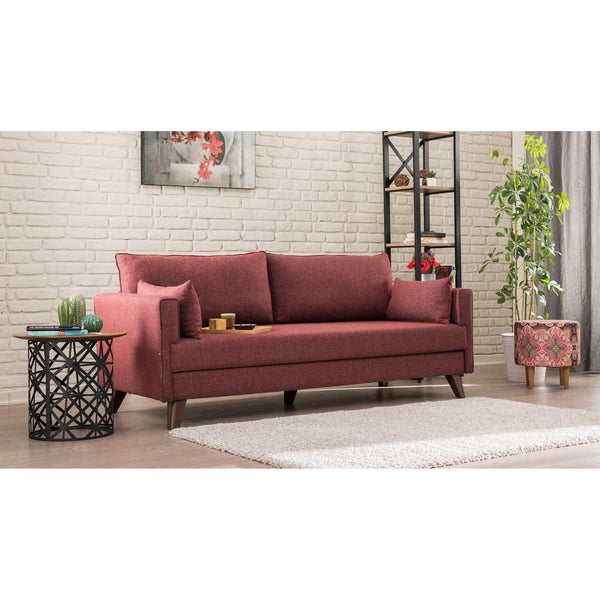 3 személyes kanapé Bella Sofa For 3 Pr - Bordó-VASBÚTOR