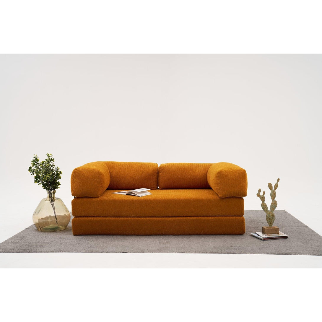 3 személyes kanapé Comfort - Narancssárga-VASBÚTOR