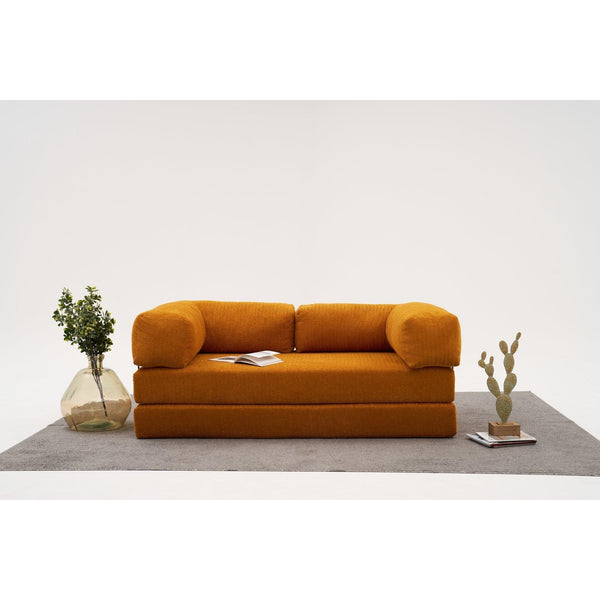 3 személyes kanapé Comfort - Narancssárga-VASBÚTOR