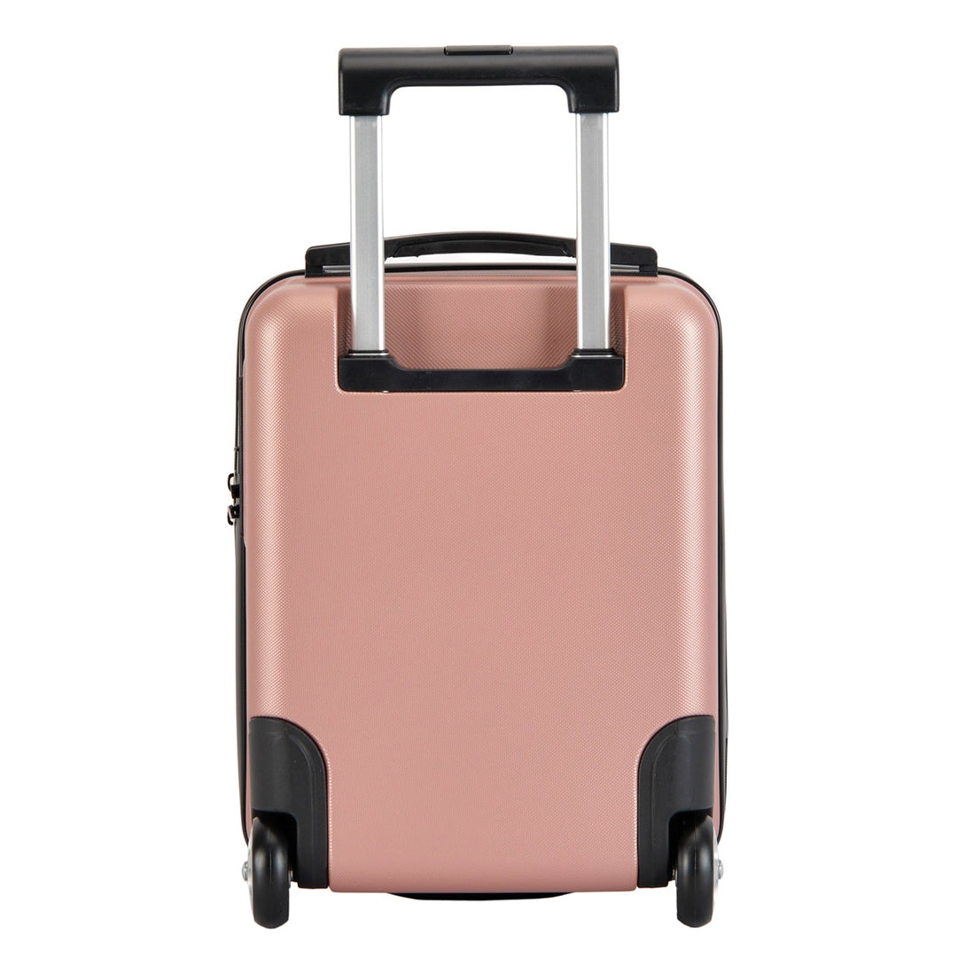 40x30x20cm kabinbőrönd, WIZZ AIR felvihető kézipoggyász, RoseGold-VASBÚTOR