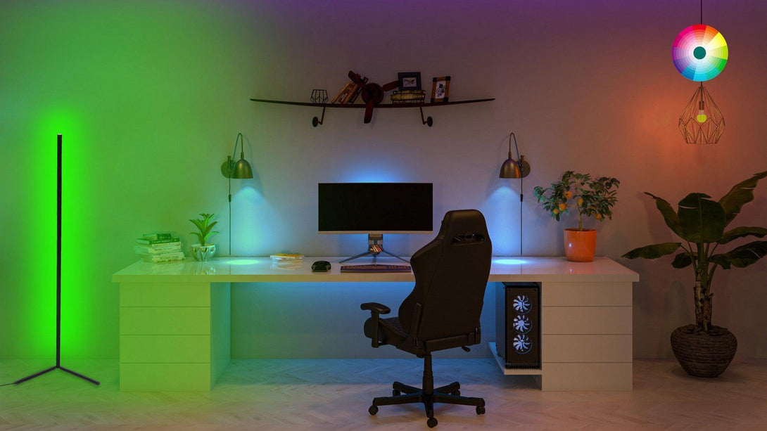 Állólámpa, Lumos - Multicolor-VASBÚTOR