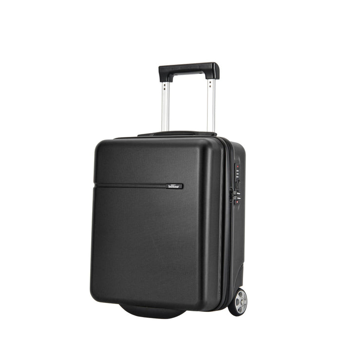 BONTOUR CabinOne Kabinbőrönd az EasyJet számára, Fekete Színben(45x36x20 cm)-VASBÚTOR