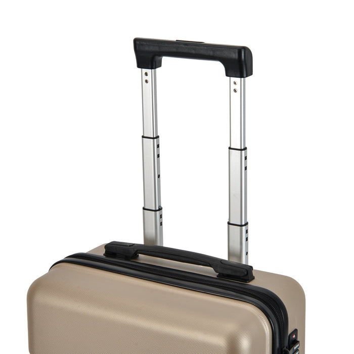 BONTOUR CabinOne Kabinbőrönd az EasyJet számára, arany színben(45x36x20 cm)-VASBÚTOR