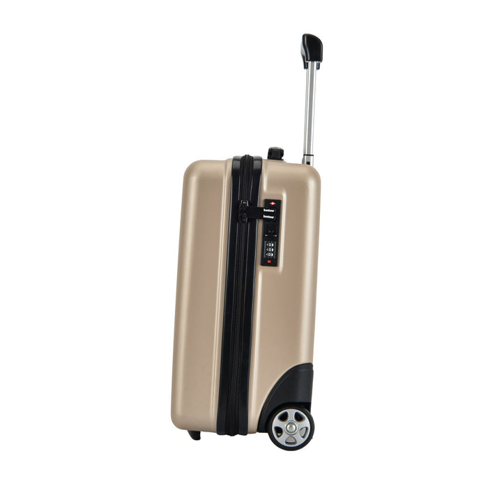BONTOUR CabinOne Kabinbőrönd az EasyJet számára, arany színben(45x36x20 cm)-VASBÚTOR