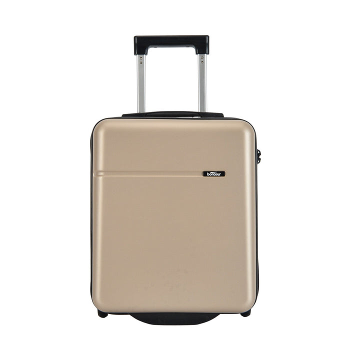 BONTOUR CabinOne Kabinbőrönd az EasyJet számára, arany színben(45x36x20 cm)-VASBÚTOR