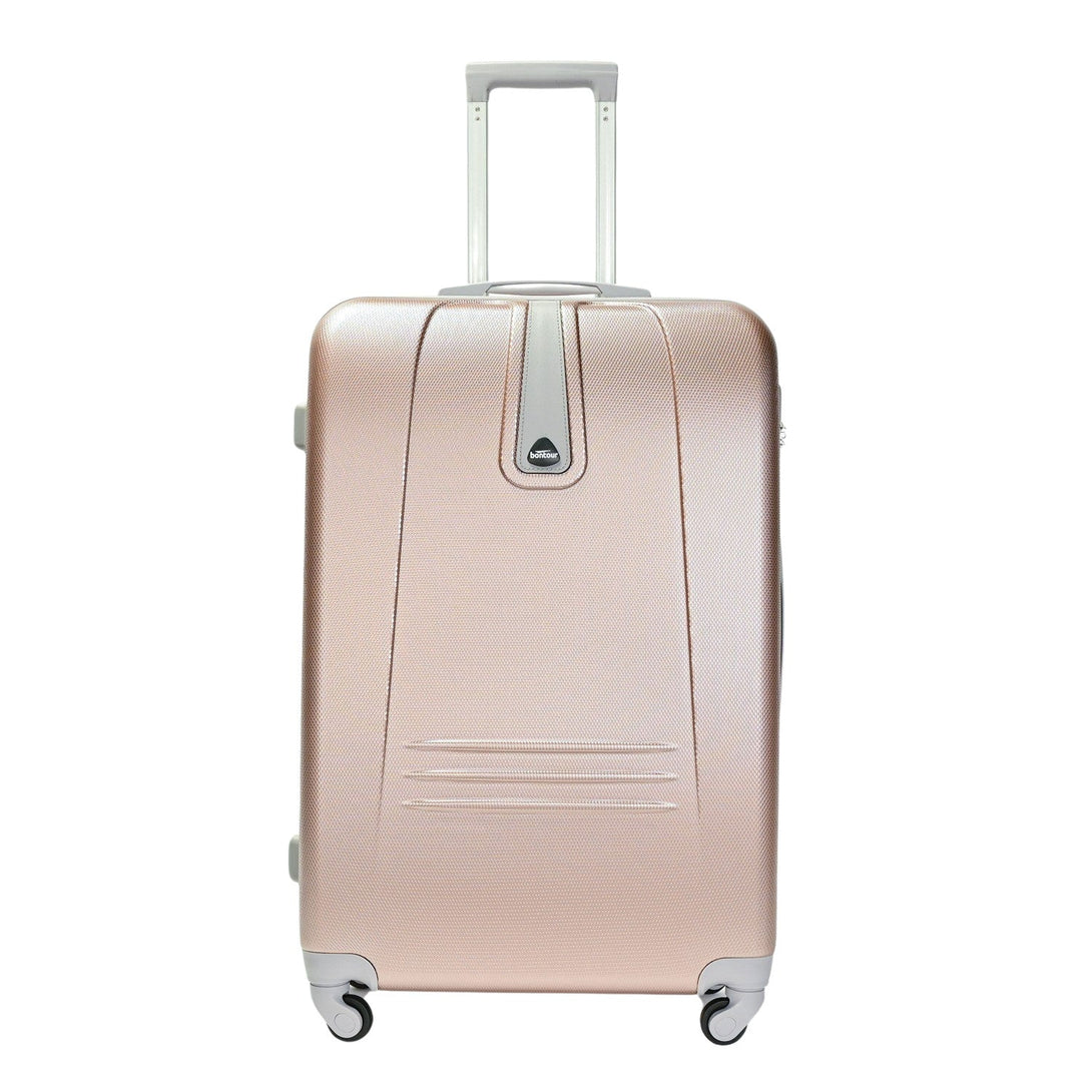 BONTOUR “Classic” 4 Kerekes Nagy Bőrönd 75x50x29 cm RoseGold-VASBÚTOR