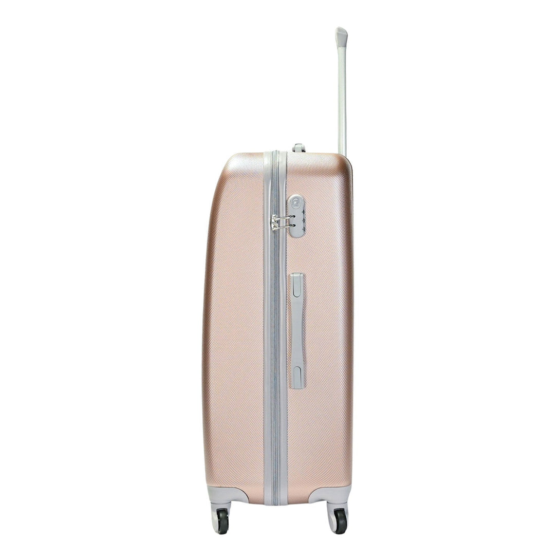 BONTOUR “Classic” 4 Kerekes Nagy Bőrönd 75x50x29 cm RoseGold-VASBÚTOR