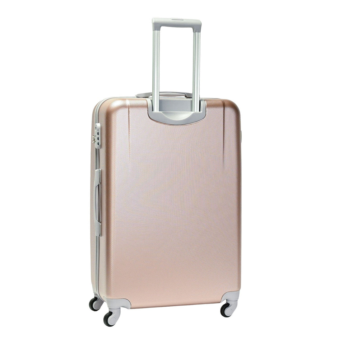 BONTOUR “Classic” 4 Kerekes Nagy Bőrönd 75x50x29 cm RoseGold-VASBÚTOR