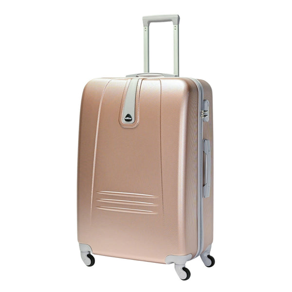 BONTOUR “Classic” 4 Kerekes Nagy Bőrönd 75x50x29 cm RoseGold-VASBÚTOR