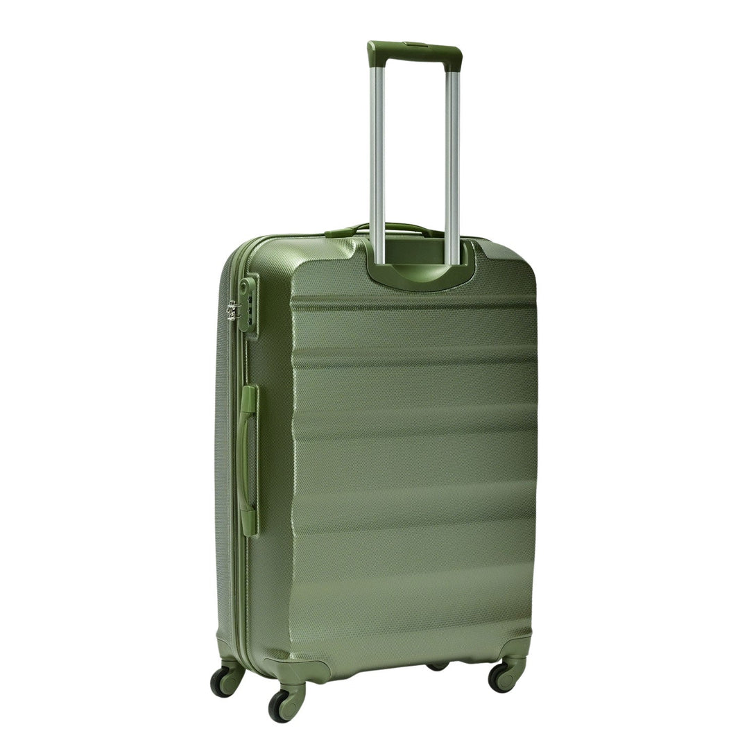 BONTOUR "Horizontal" 4 Kerekes Bőrönd Szett Zöld-VASBÚTOR