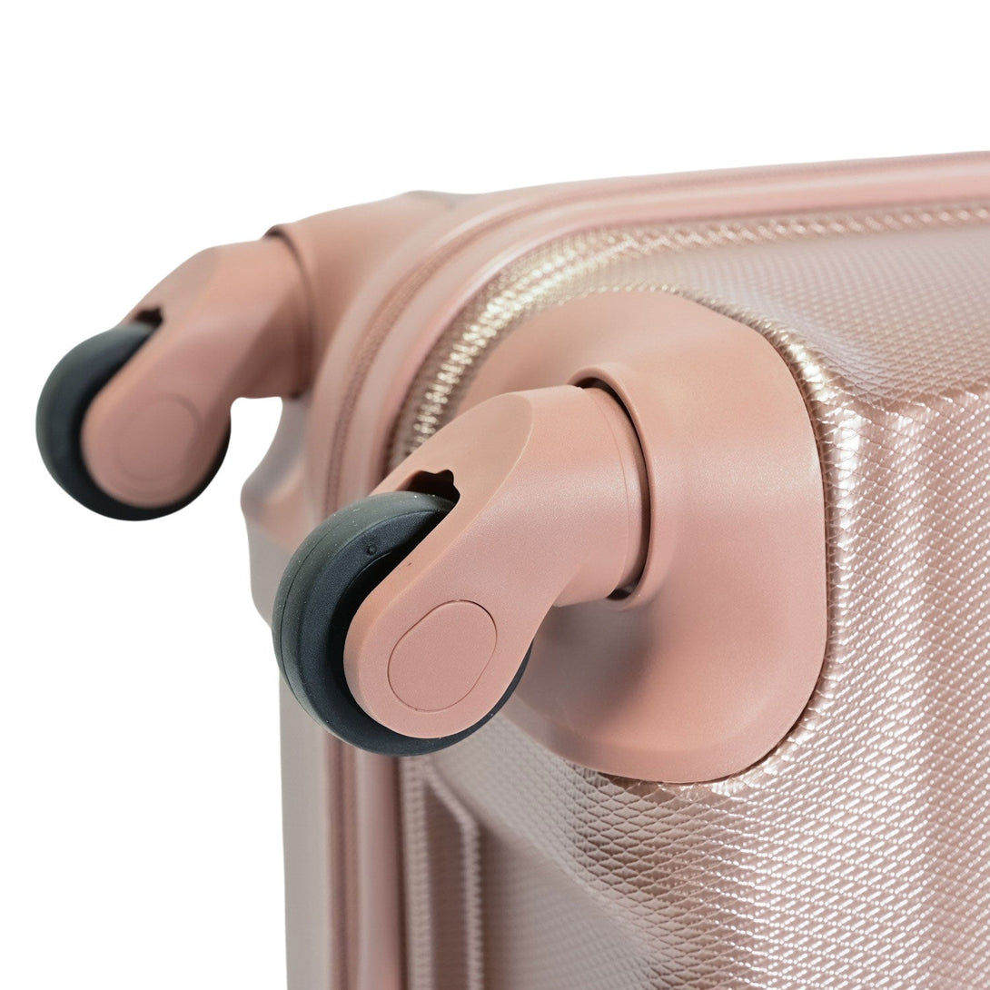 BONTOUR "Horizontal" 4 Kerekes Kabin Bőrönd 55x39x20cm RoseGold-VASBÚTOR