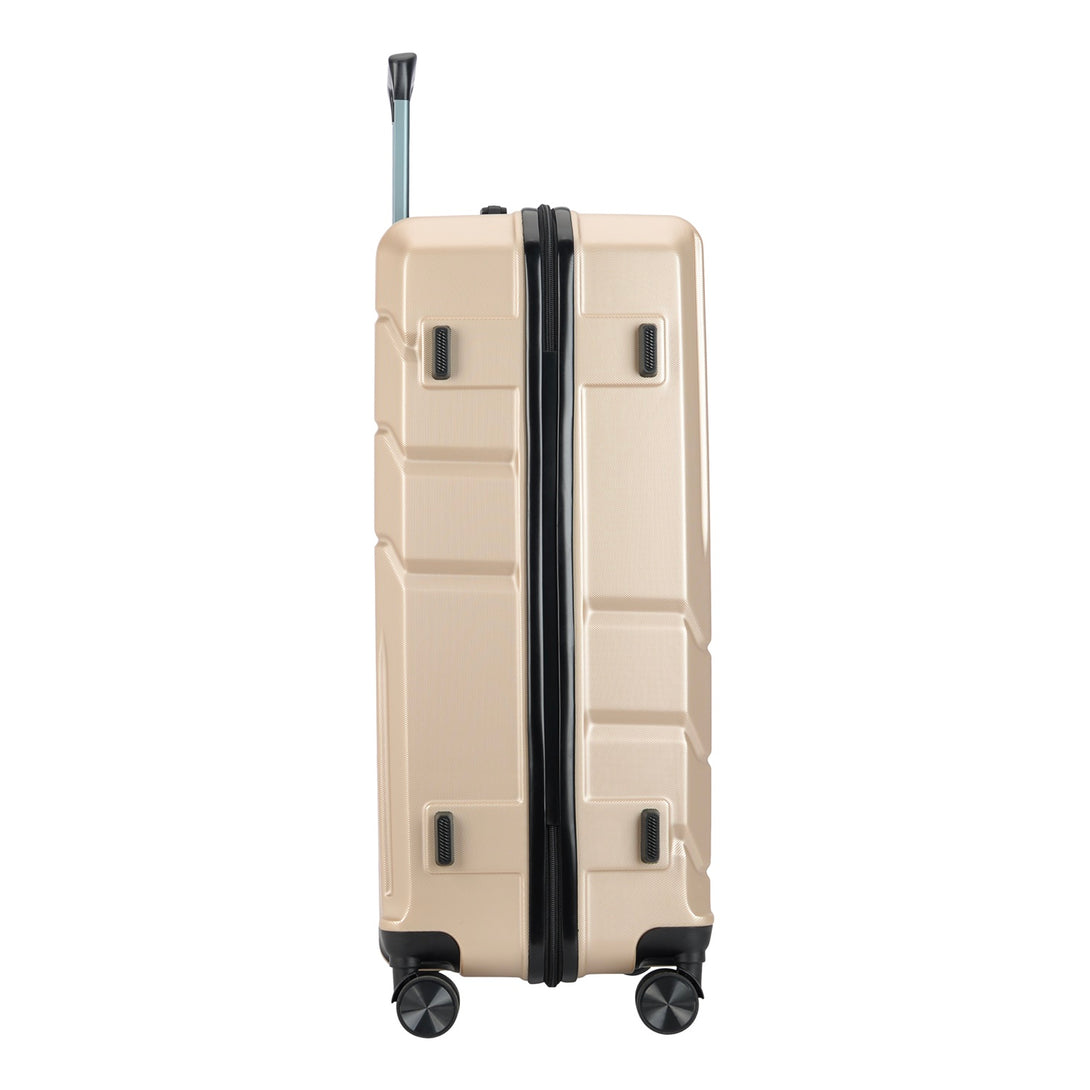 BONTOUR “SPINNER” Nagy Duplakerekes Gurulós bőrönd, pezsgő-VASBÚTOR