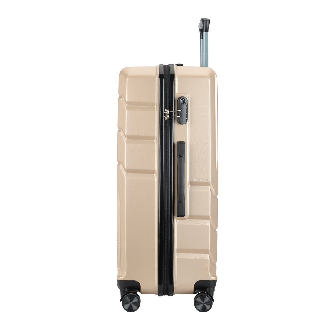 BONTOUR “SPINNER” Nagy Duplakerekes Gurulós bőrönd, pezsgő-VASBÚTOR