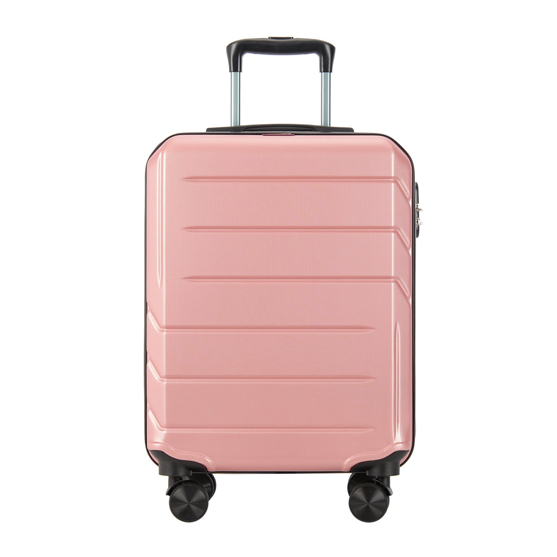 BONTOUR "Spinner" 4 Kerekes Kabin Bőrönd 55x39x20cm, Rose Gold-VASBÚTOR