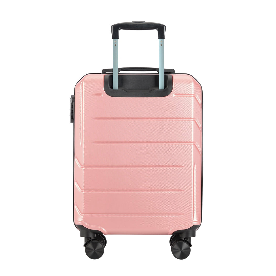 BONTOUR "Spinner" 4 Kerekes Kabin Bőrönd 55x39x20cm, Rose Gold-VASBÚTOR