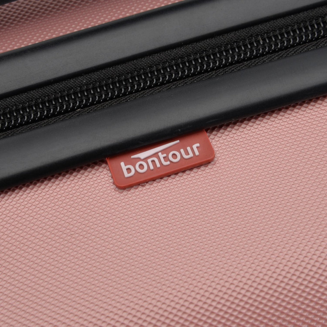 BONTOUR VERTICAL 4 Kerekes Közepes Bőrönd 65x44,5x27cm, M méretű, Rose gold-VASBÚTOR