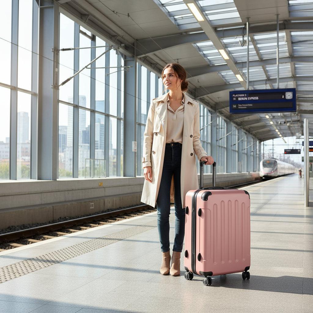 BONTOUR VERTICAL 4 Kerekes Nagy Borönd 76x50,5x29,5cm RoseGold-VASBÚTOR