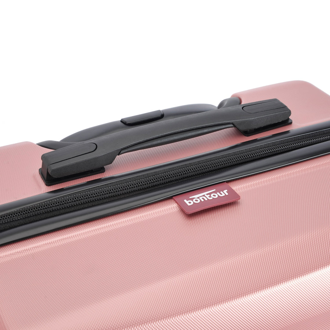 BONTOUR "wave" 4 kerekes kabin bőrönd 55x39x20cm rosegold-VASBÚTOR