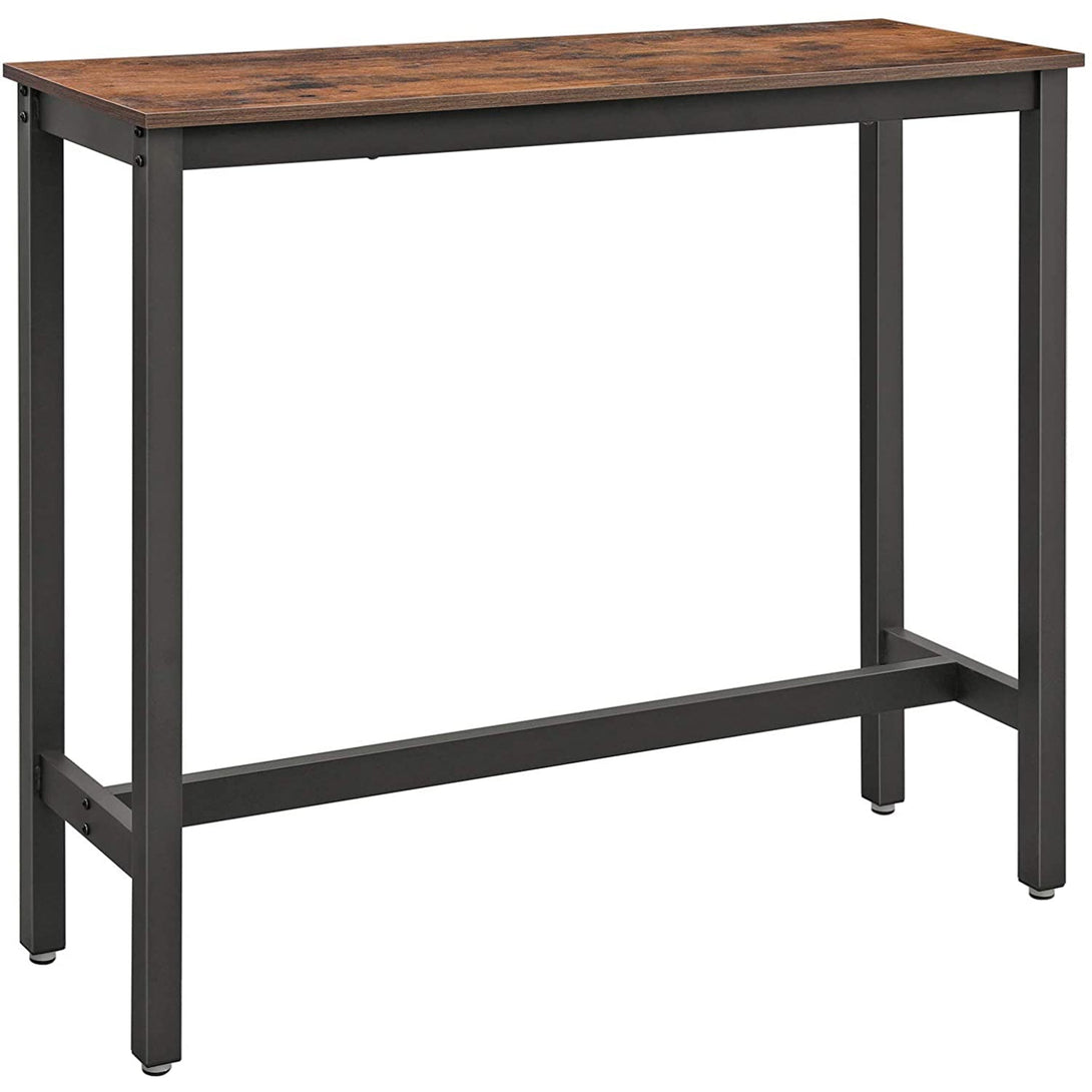 Bárasztal, stabil magas asztal 120 x 40 x 100 cm-VASBÚTOR