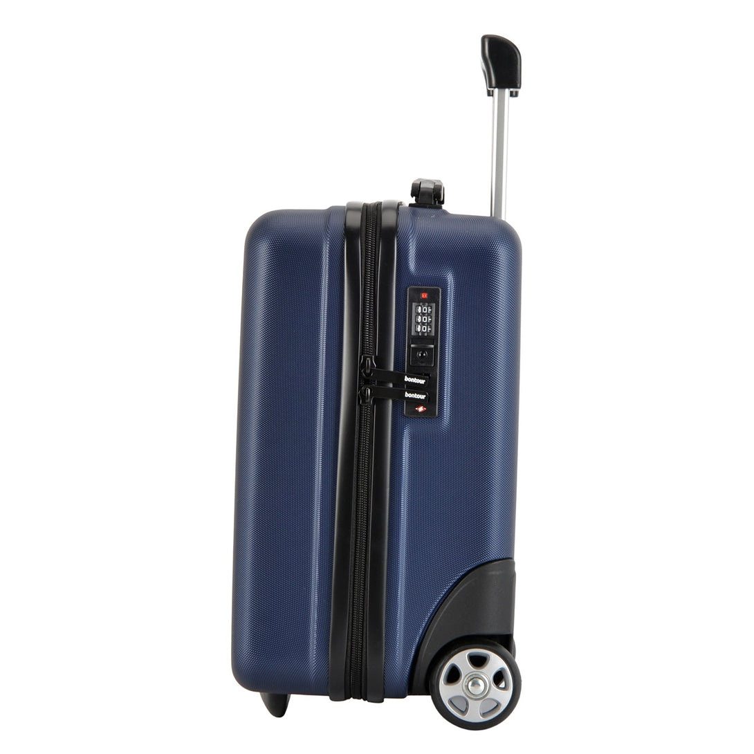 Bontour 40x30x20cm kabinbőrönd, WIZZ AIR felvihető kézipoggyász, Kék-VASBÚTOR