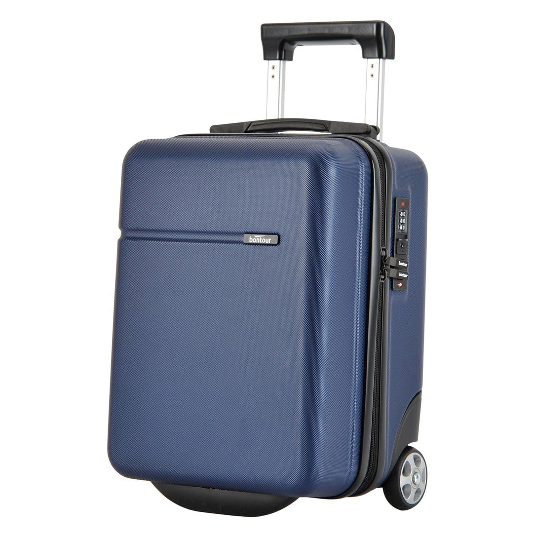 Bontour 40x30x20cm kabinbőrönd, WIZZ AIR felvihető kézipoggyász, Kék-VASBÚTOR