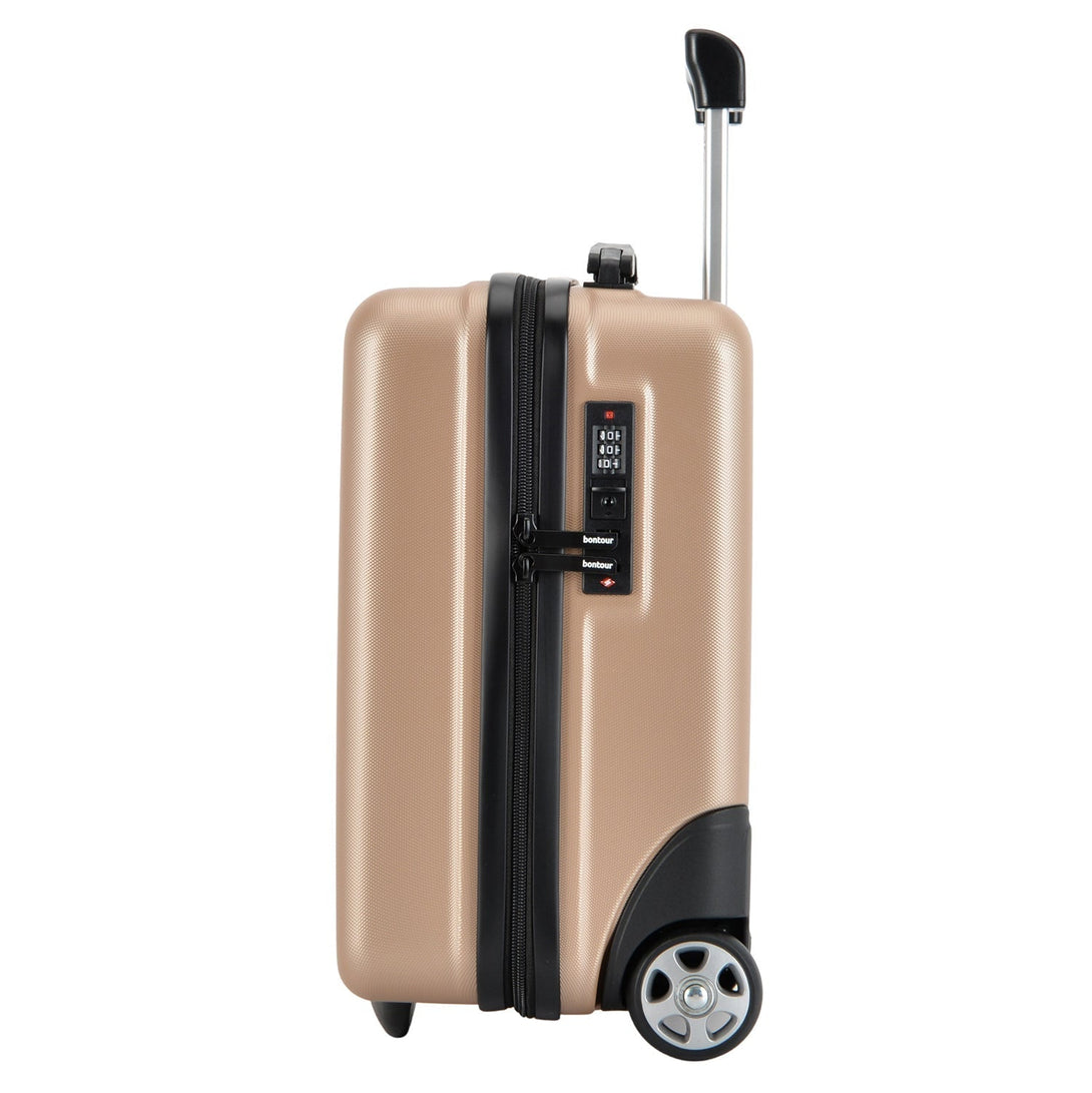 Bontour 40x30x20cm kabinbőrönd, WIZZ AIR felvihető kézipoggyász, Pezsgő-VASBÚTOR