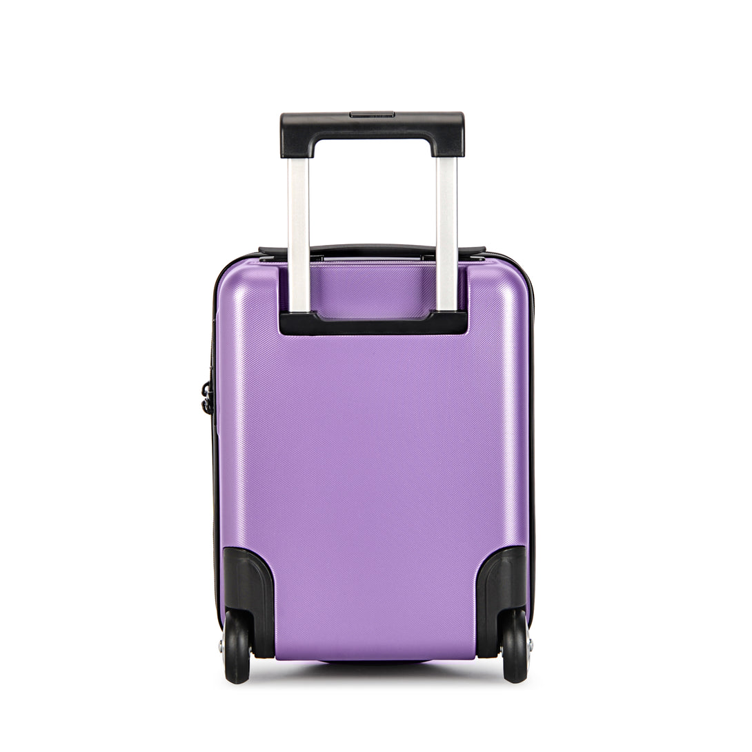 Bontour 40x30x20cm kabinbőrönd, WIZZ AIR felvihető kézipoggyász, rózsaszínes lila-VASBÚTOR