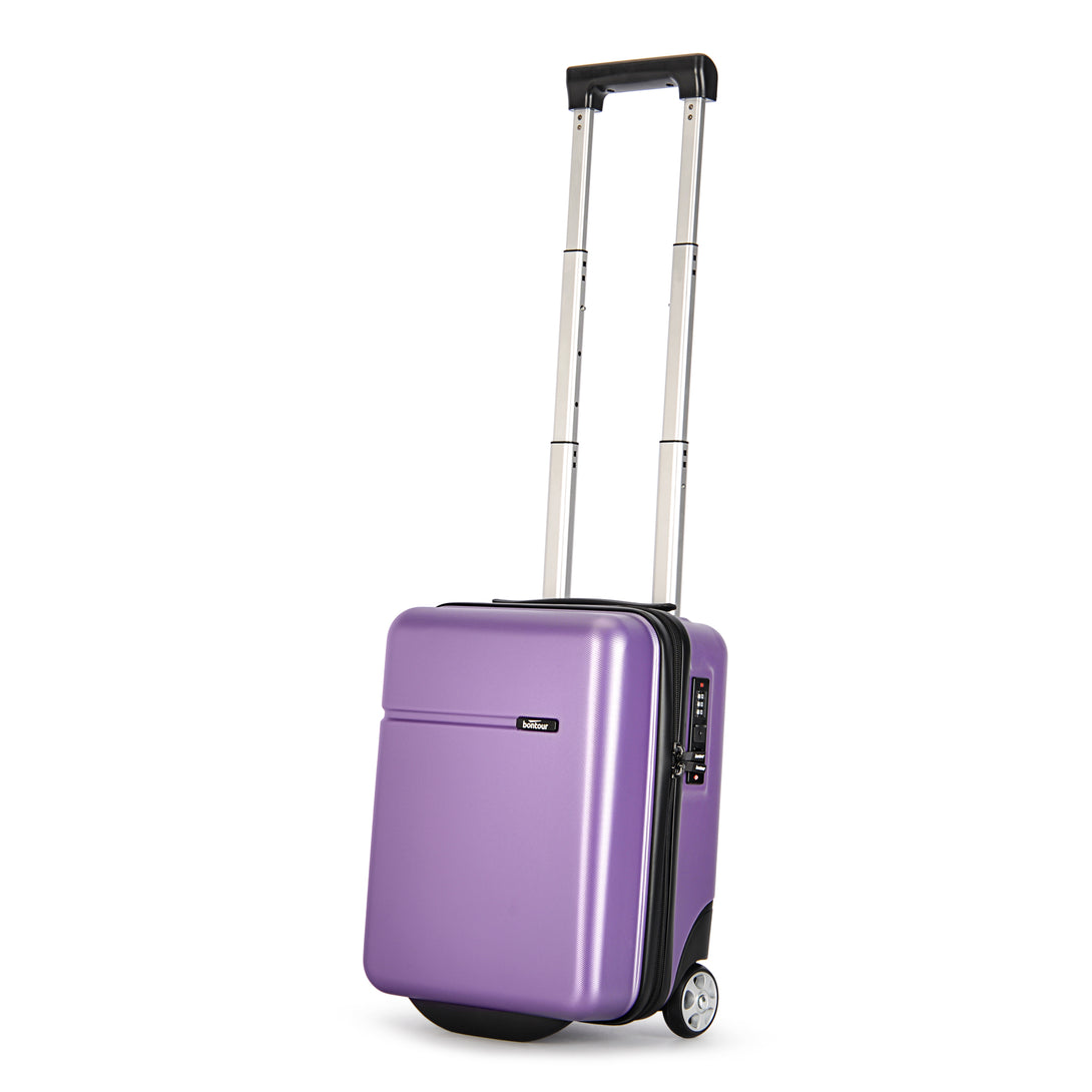Bontour 40x30x20cm kabinbőrönd, WIZZ AIR felvihető kézipoggyász, rózsaszínes lila-VASBÚTOR
