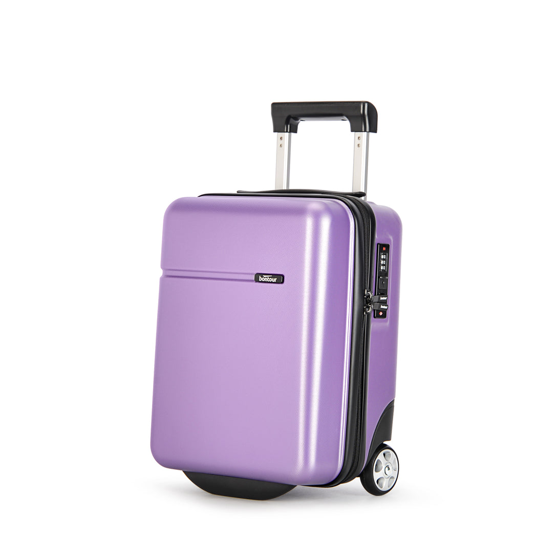 Bontour 40x30x20cm kabinbőrönd, WIZZ AIR felvihető kézipoggyász, rózsaszínes lila-VASBÚTOR