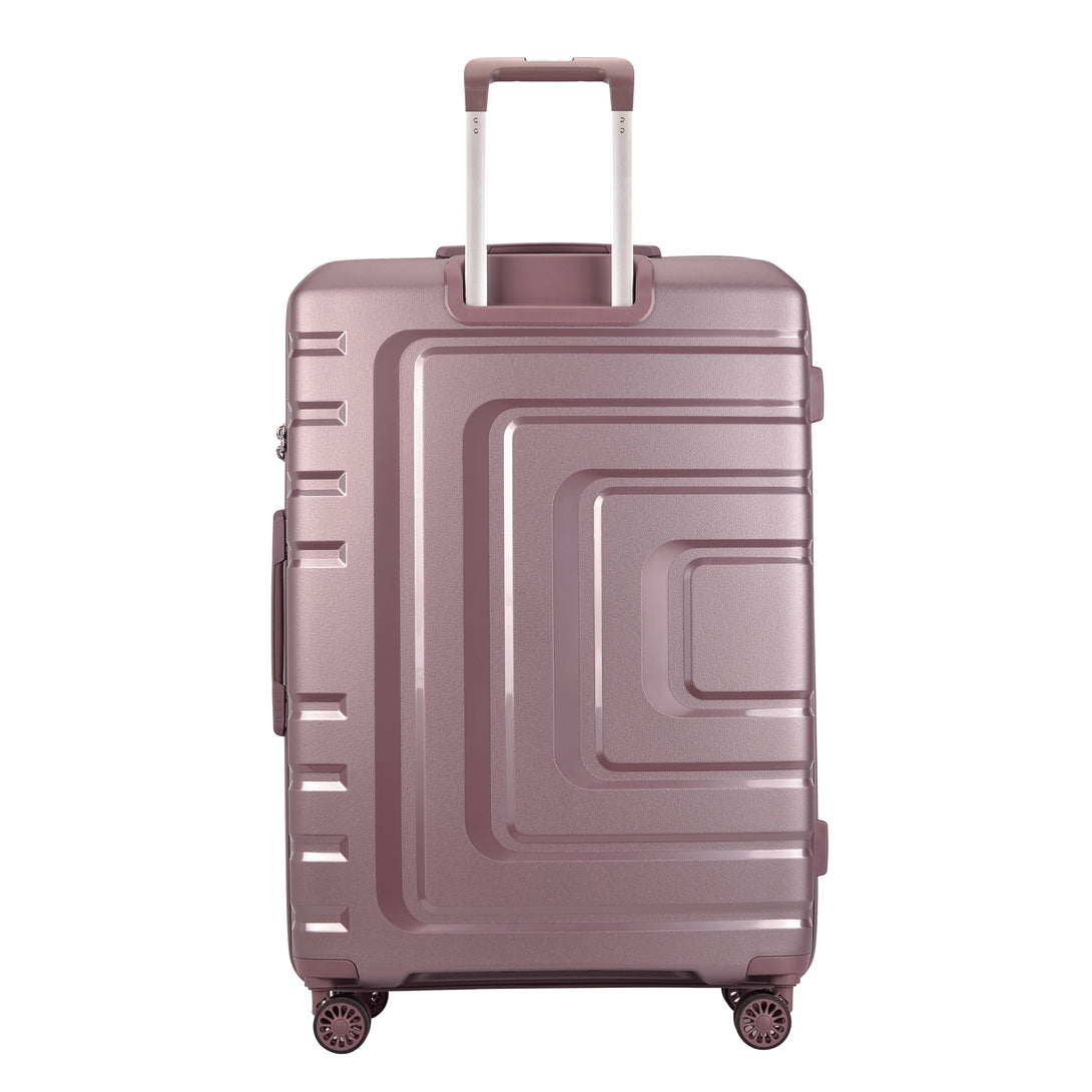 Bontour "Charm" 4-kerekes bőrönd TSA számzárral, L méretű, Lila-VASBÚTOR
