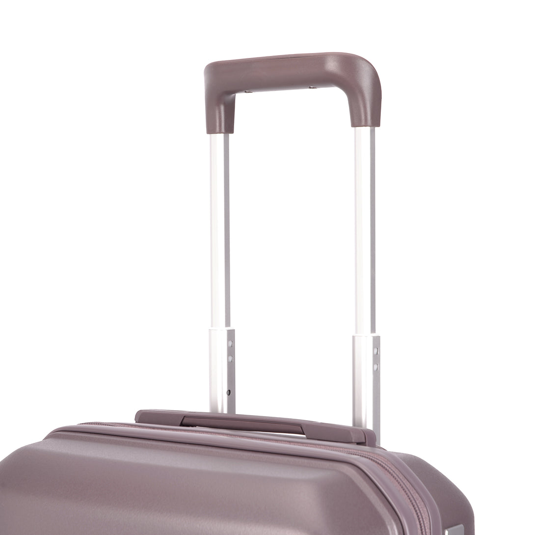 Bontour "Charm" 4-kerekes bőrönd TSA számzárral, L méretű, Lila-VASBÚTOR