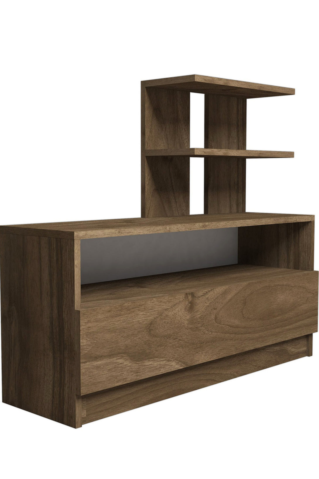 Cipőtároló Airy - Walnut-VASBÚTOR