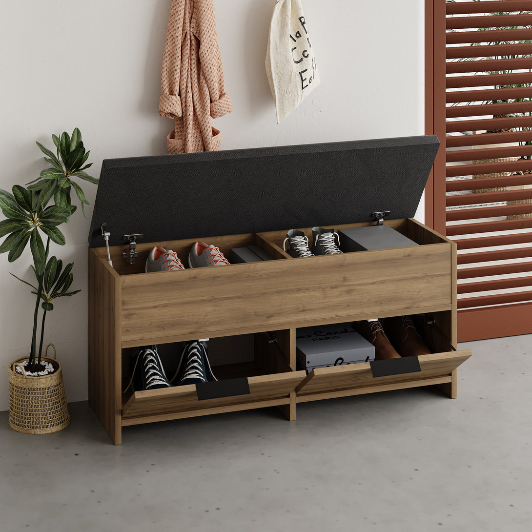 Cipőtároló Cove Shoe Bench - Hitit-VASBÚTOR