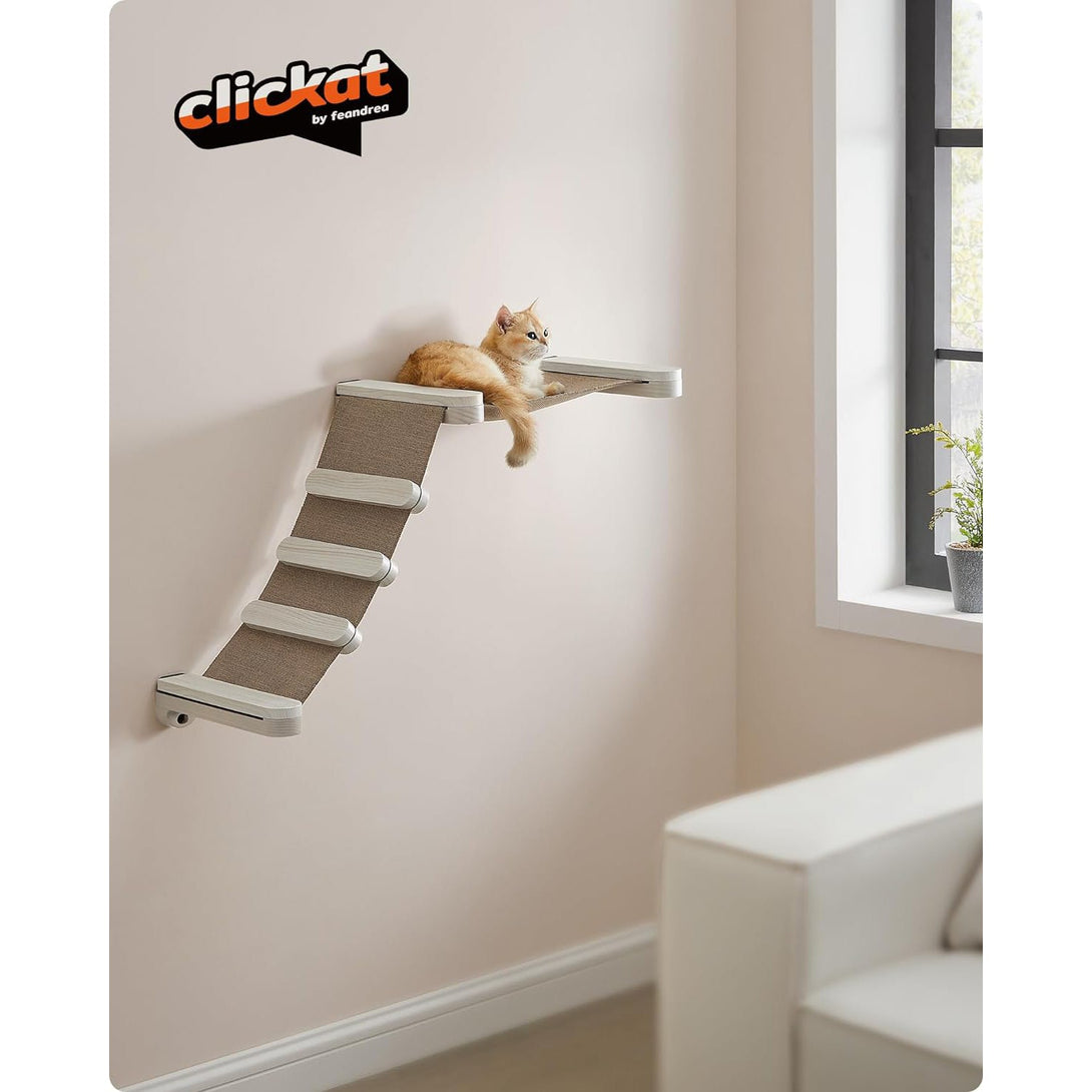 Clickat Land – macska kilátó, falra szerelhető függőágy létrával | FEANDREA-VASBÚTOR