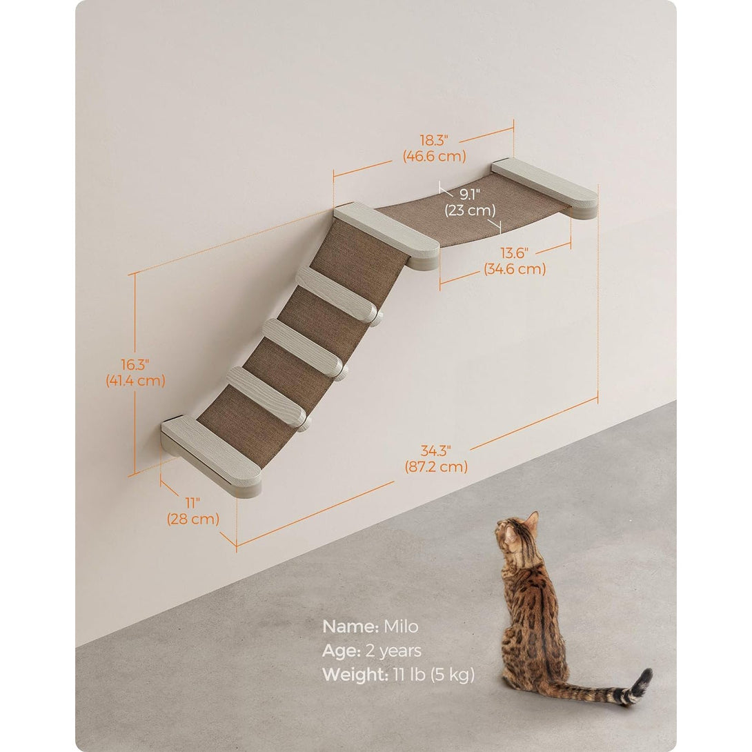Clickat Land – macska kilátó, falra szerelhető függőágy létrával | FEANDREA-VASBÚTOR