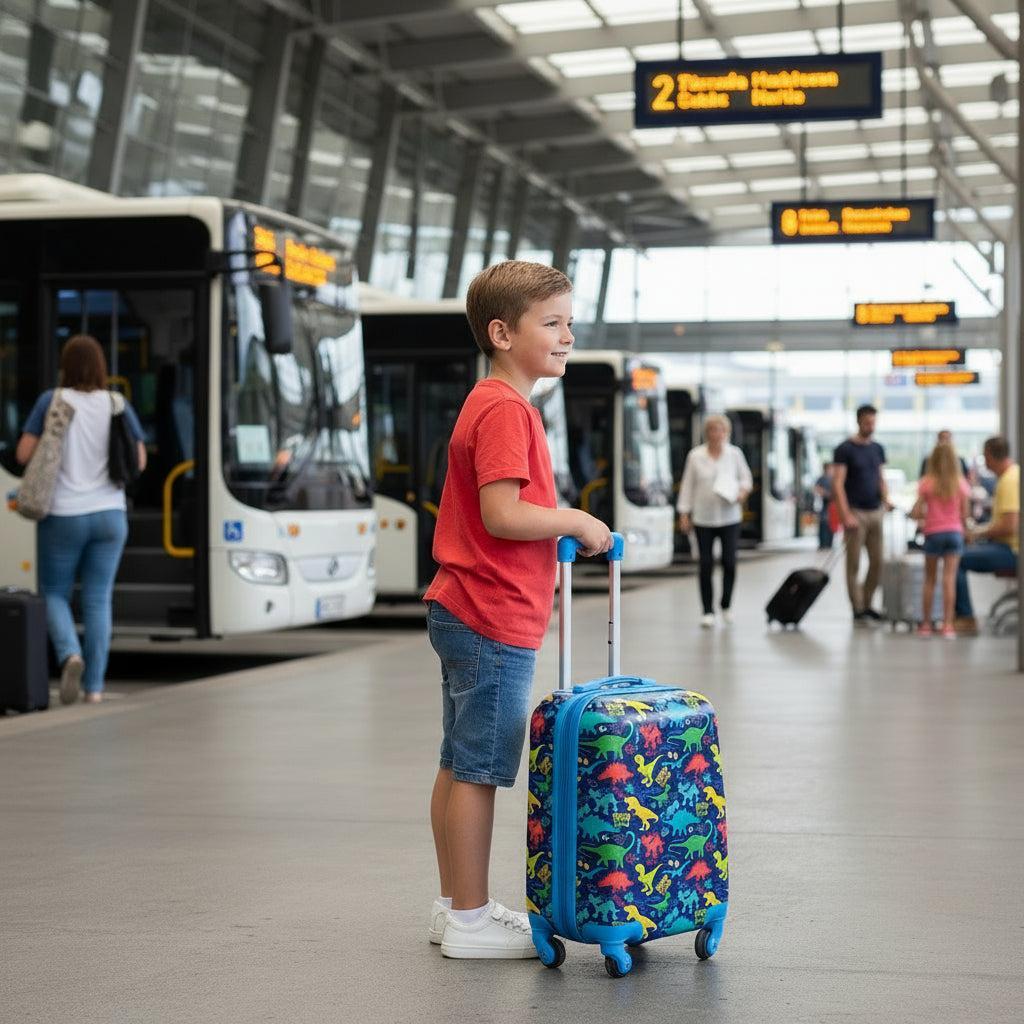 Dinos Gyerek Bőrönd Szett (hátizsák+bőrönd) | BONTOUR-VASBÚTOR