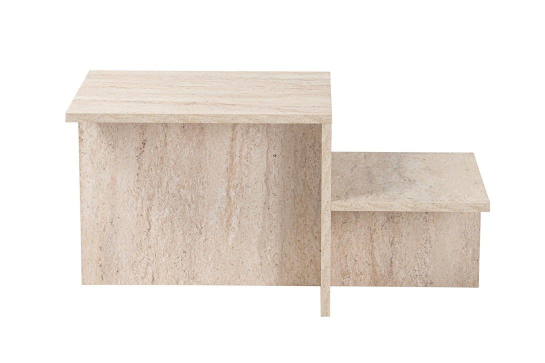 Dohányzóasztal Harmony - Travertine-VASBÚTOR