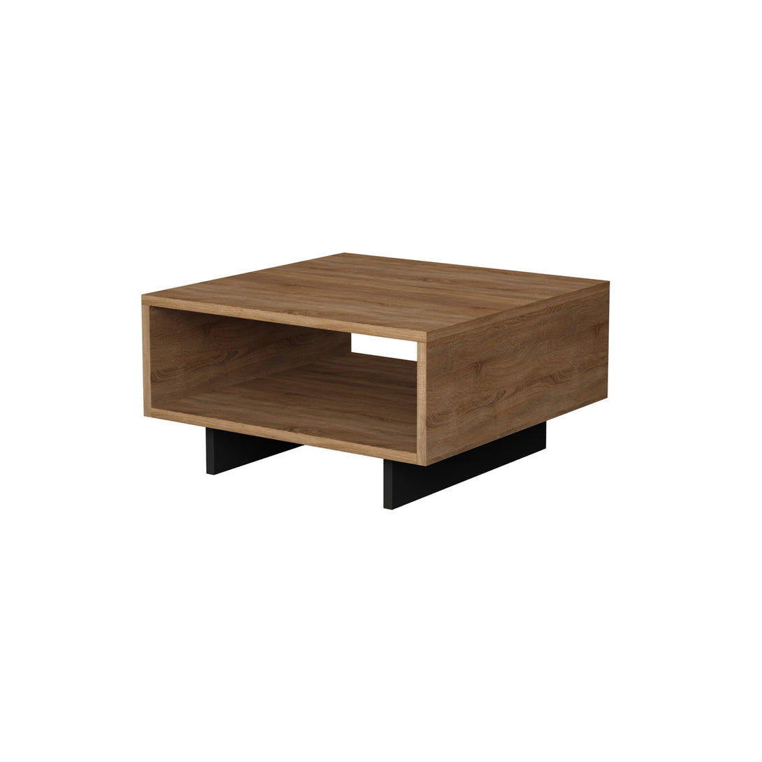 Dohányzóasztal Hola - Oak, Anthracite-VASBÚTOR