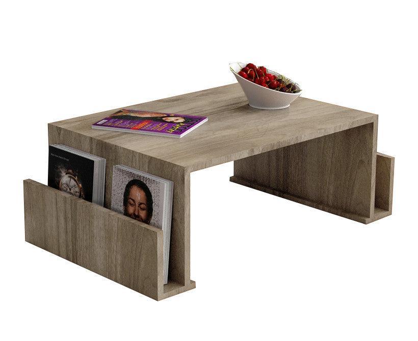 Dohányzóasztal Magazin - Walnut-VASBÚTOR