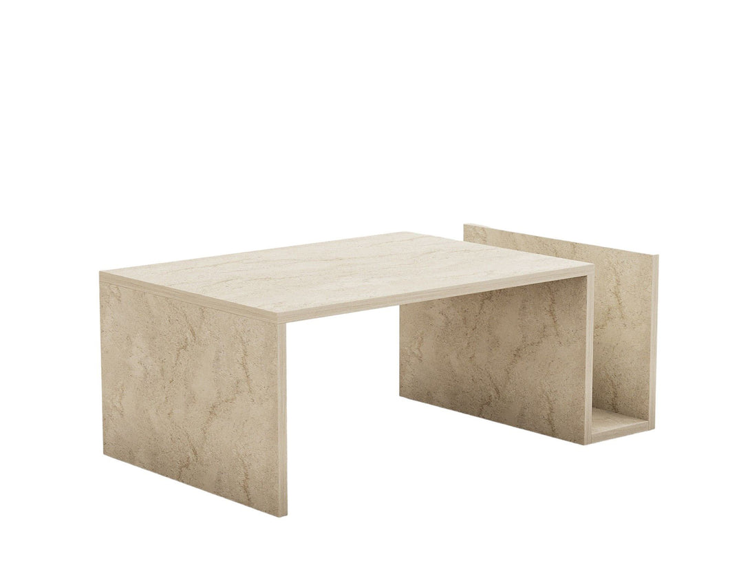 Dohányzóasztal Memo - Travertine-VASBÚTOR