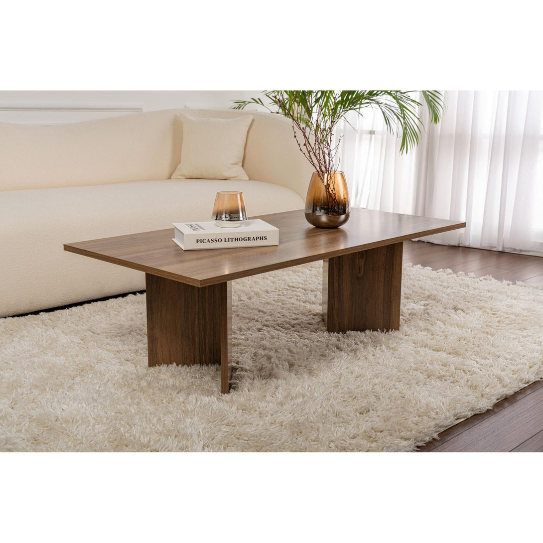 Dohányzóasztal Sabin - Walnut-VASBÚTOR
