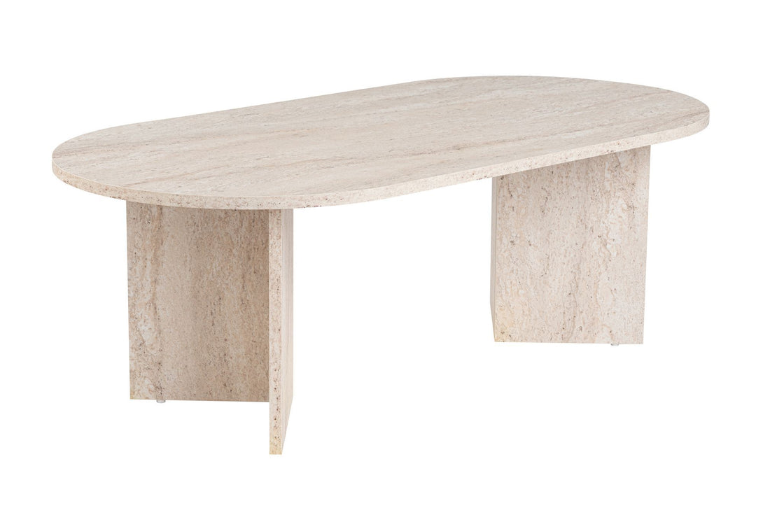 Dohányzóasztal Sable - Travertine-VASBÚTOR
