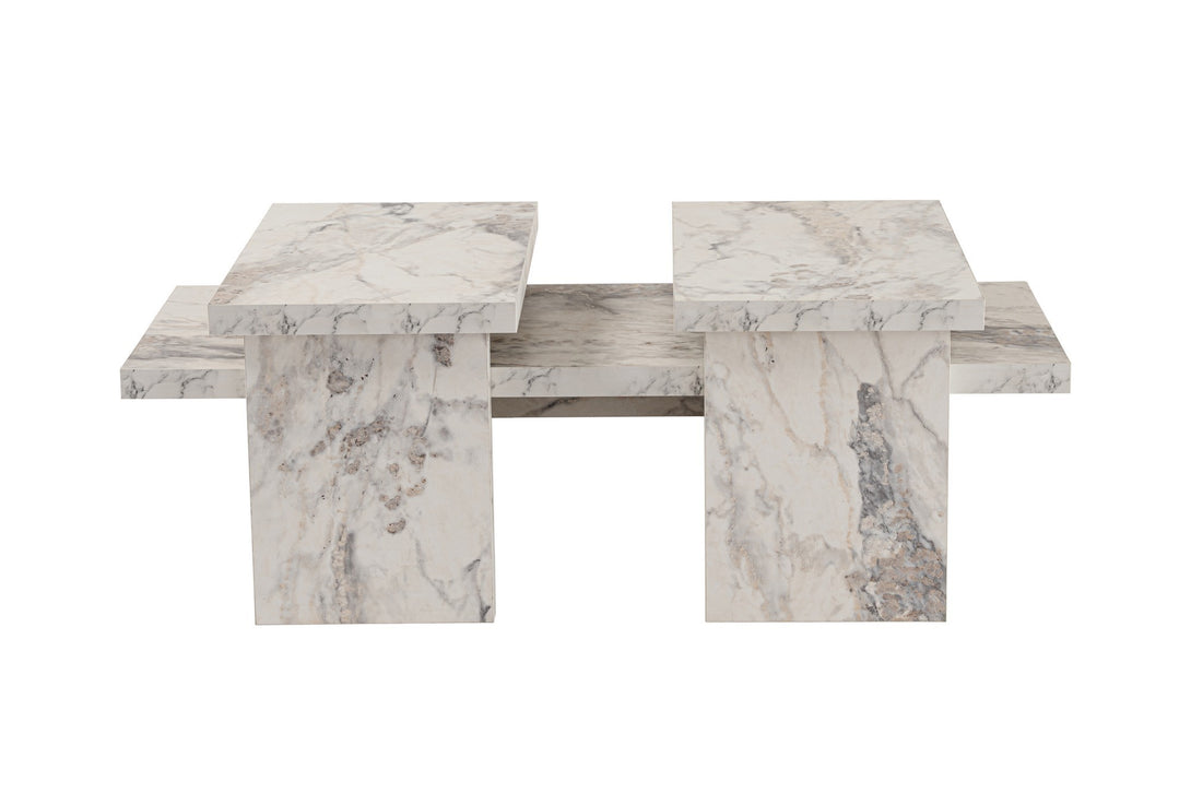 Dohányzóasztal Sanctuary - Fressia Marble-VASBÚTOR