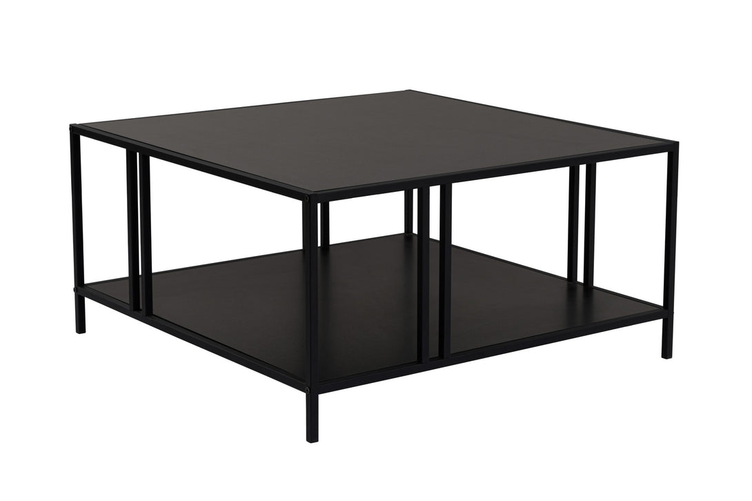 Dohányzóasztal Uranüs - Black Chipboard-VASBÚTOR