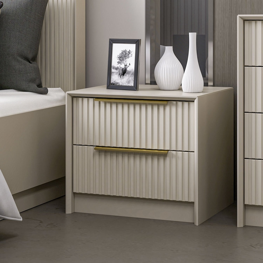 Éjjeliszekrény Kale Luxe - 7938-VASBÚTOR