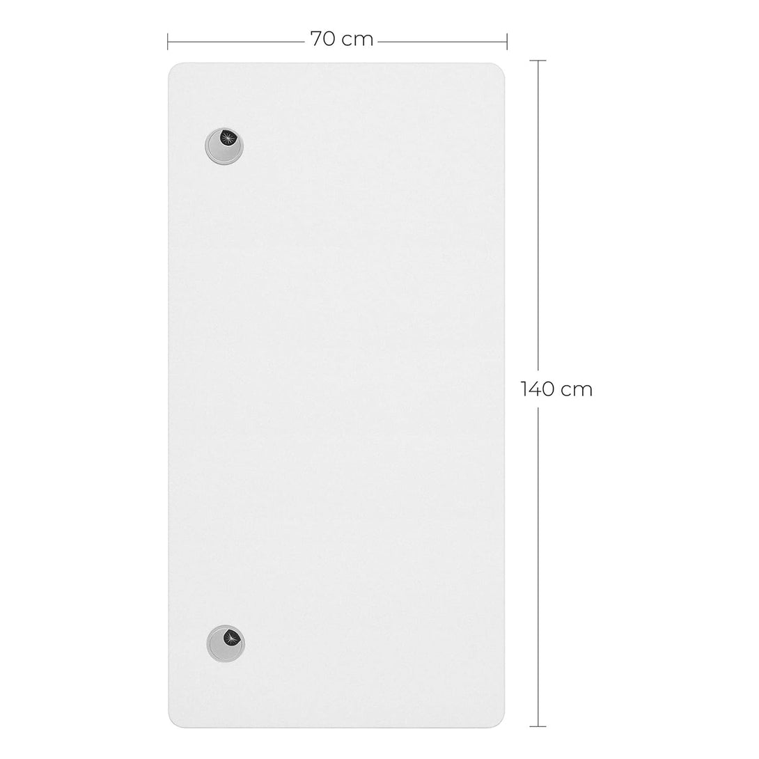 Elektromos íróasztallap,asztallap sima élekkel, 140cm, fehér-VASBÚTOR