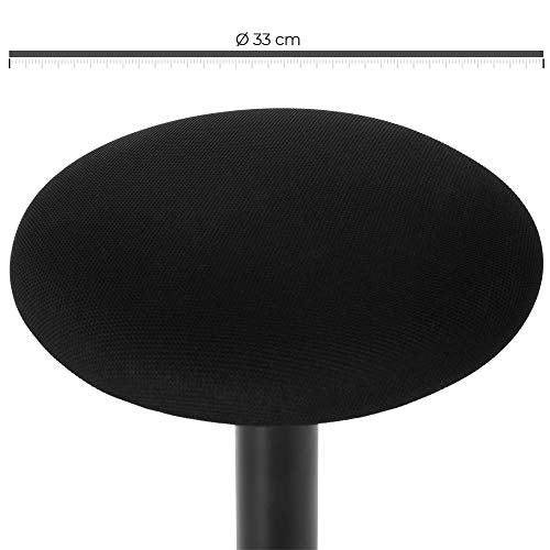 Ergonomikus irodai munkaszék 360°-ban állítható forgószék, fekete-VASBÚTOR
