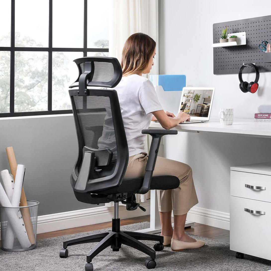 Ergonomikus számítógépes szék, 360 ° -os forgószék-VASBÚTOR