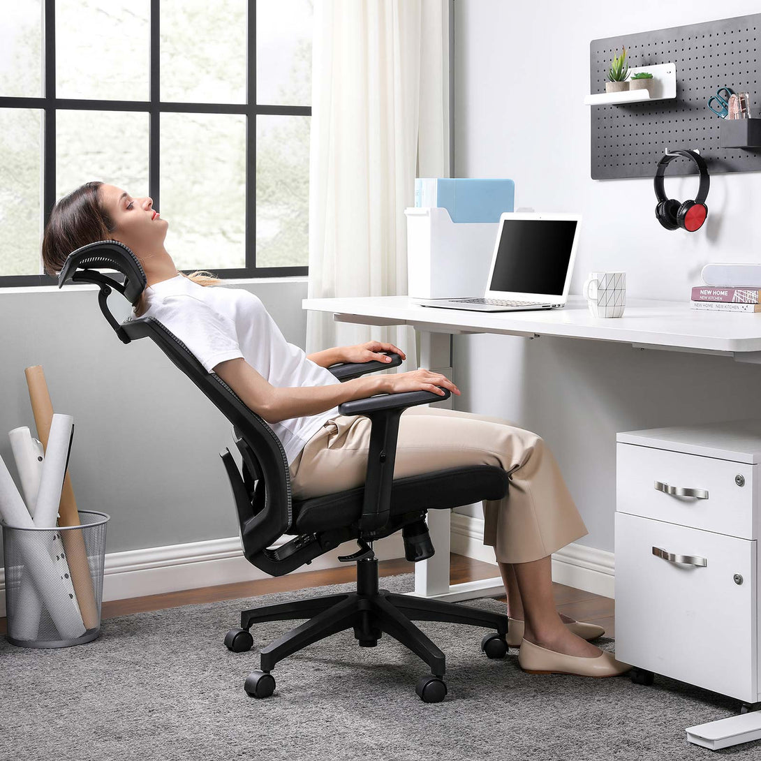 Ergonomikus számítógépes szék, 360 ° -os forgószék-VASBÚTOR